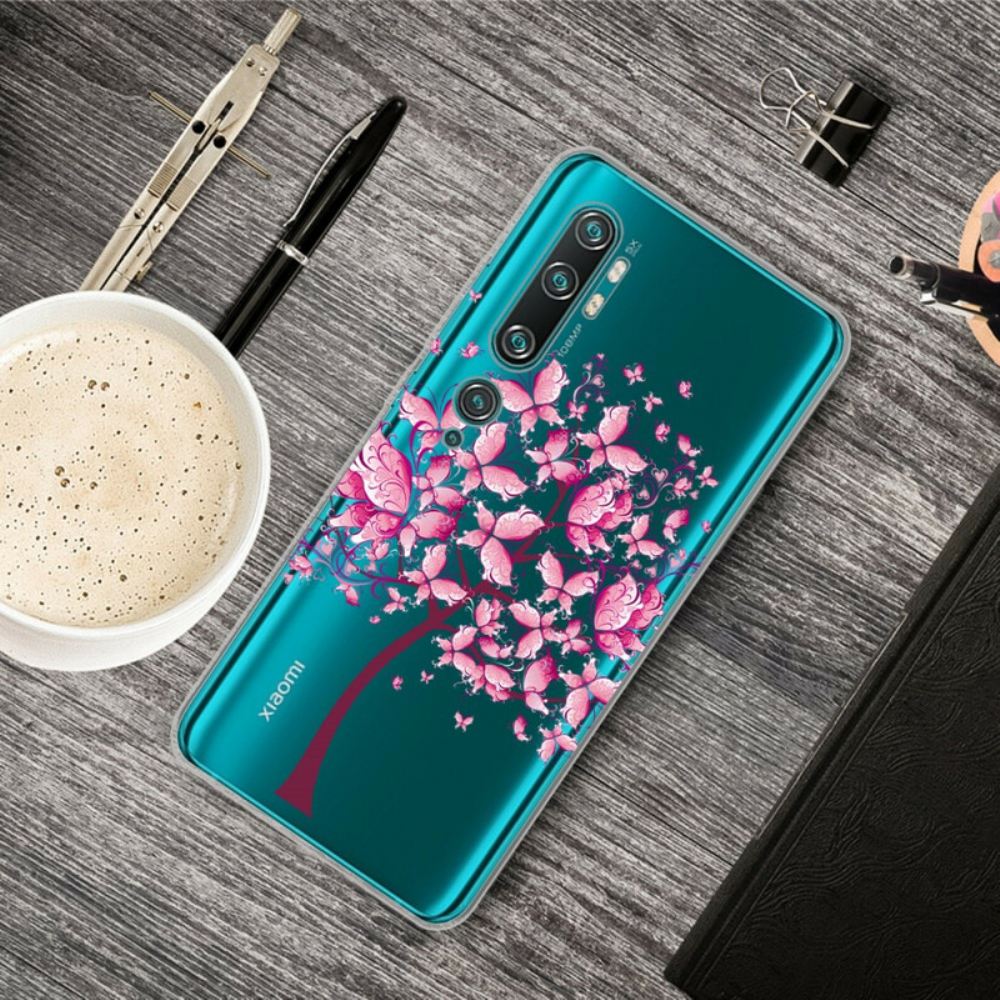 Kryt Na Xiaomi Mi Note 10 / 10 Pro Růžová Koruna Stromu