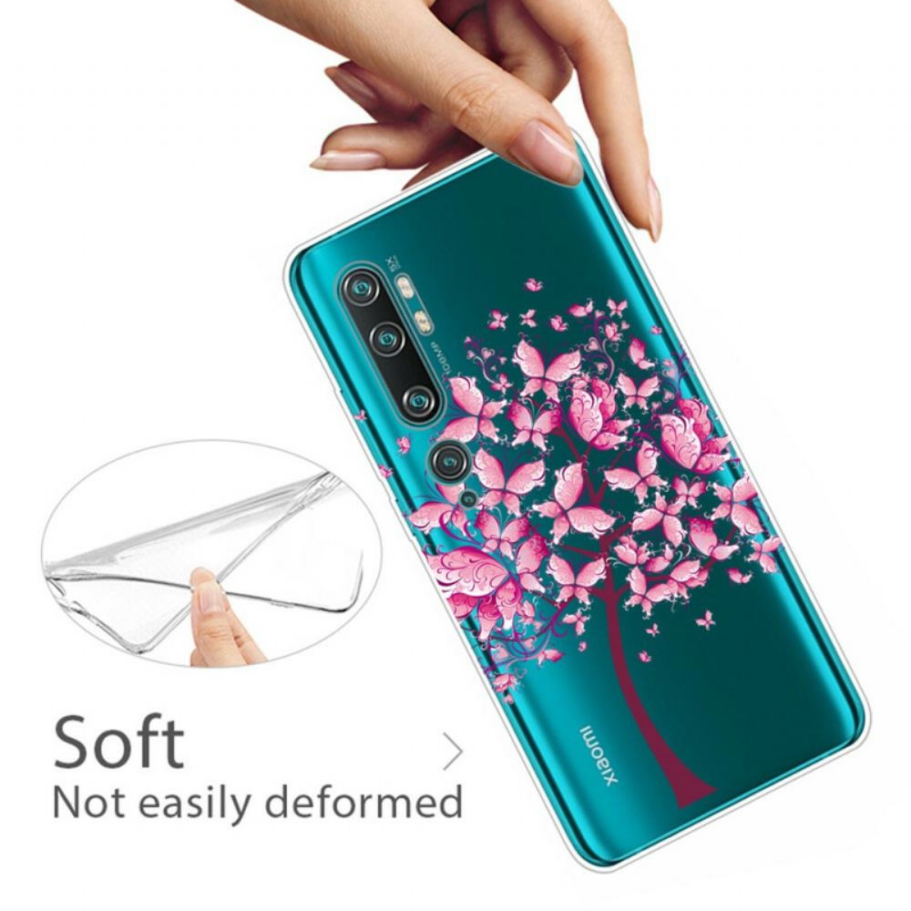 Kryt Na Xiaomi Mi Note 10 / 10 Pro Růžová Koruna Stromu