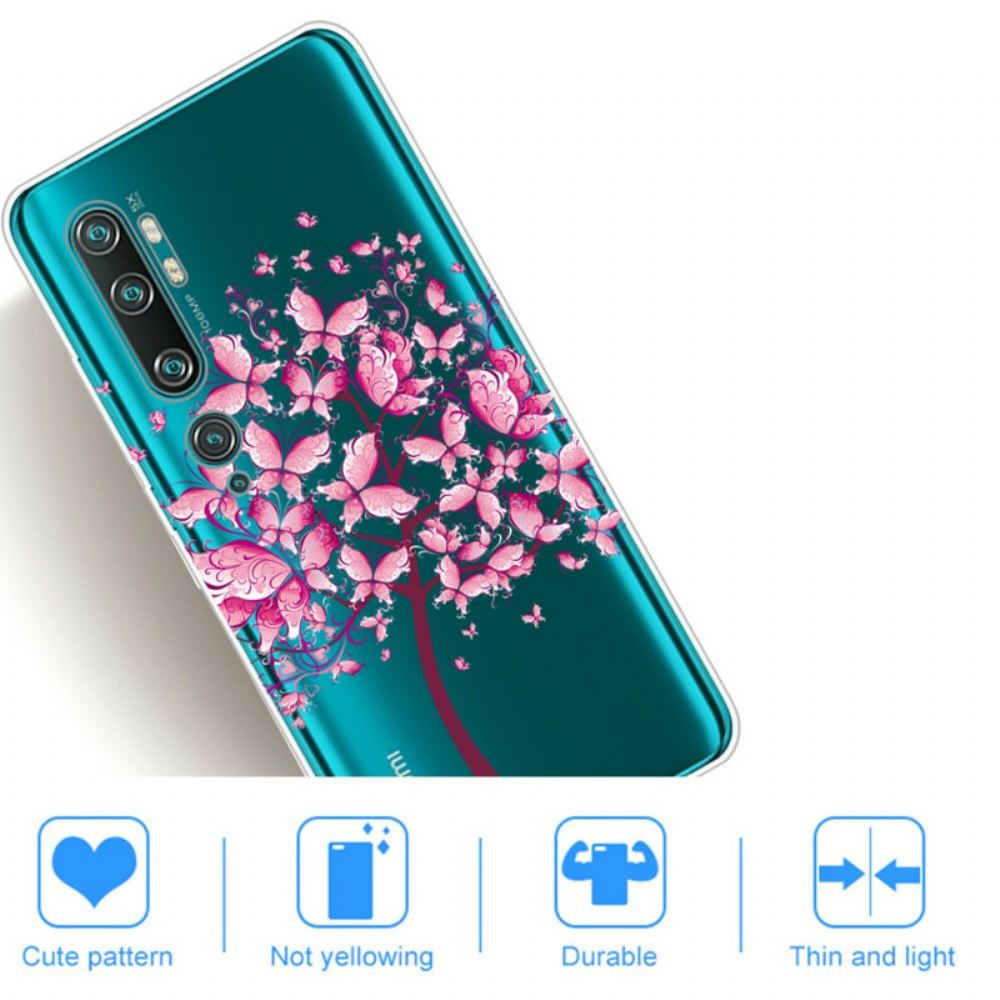 Kryt Na Xiaomi Mi Note 10 / 10 Pro Růžová Koruna Stromu