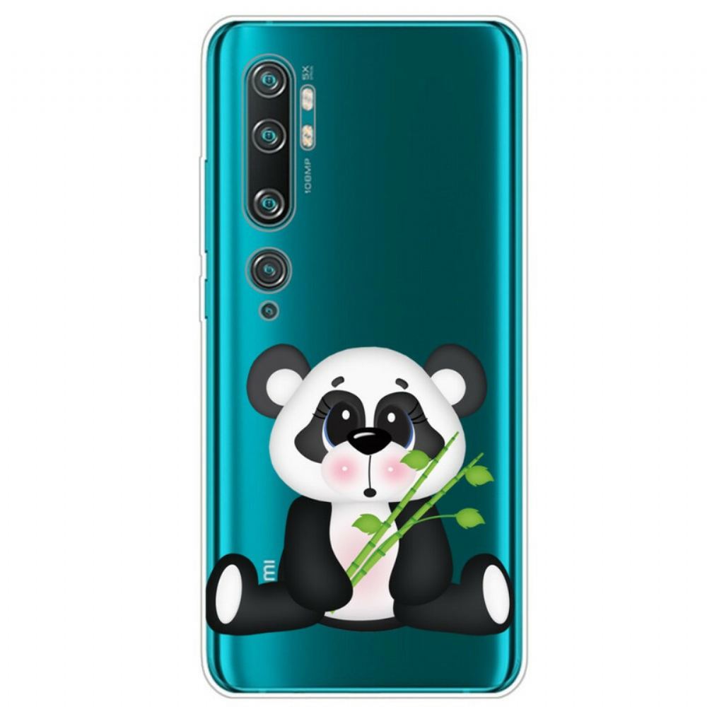 Kryt Na Xiaomi Mi Note 10 / 10 Pro Transparentní Smutná Panda