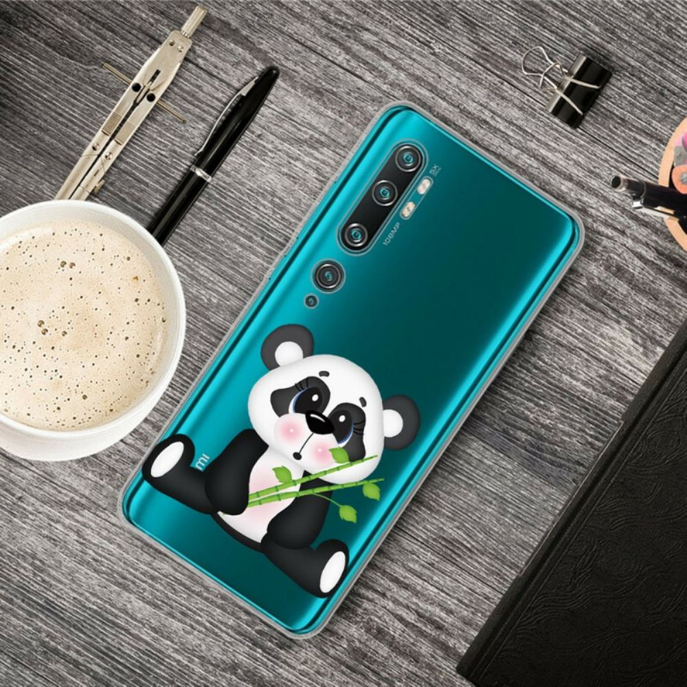 Kryt Na Xiaomi Mi Note 10 / 10 Pro Transparentní Smutná Panda