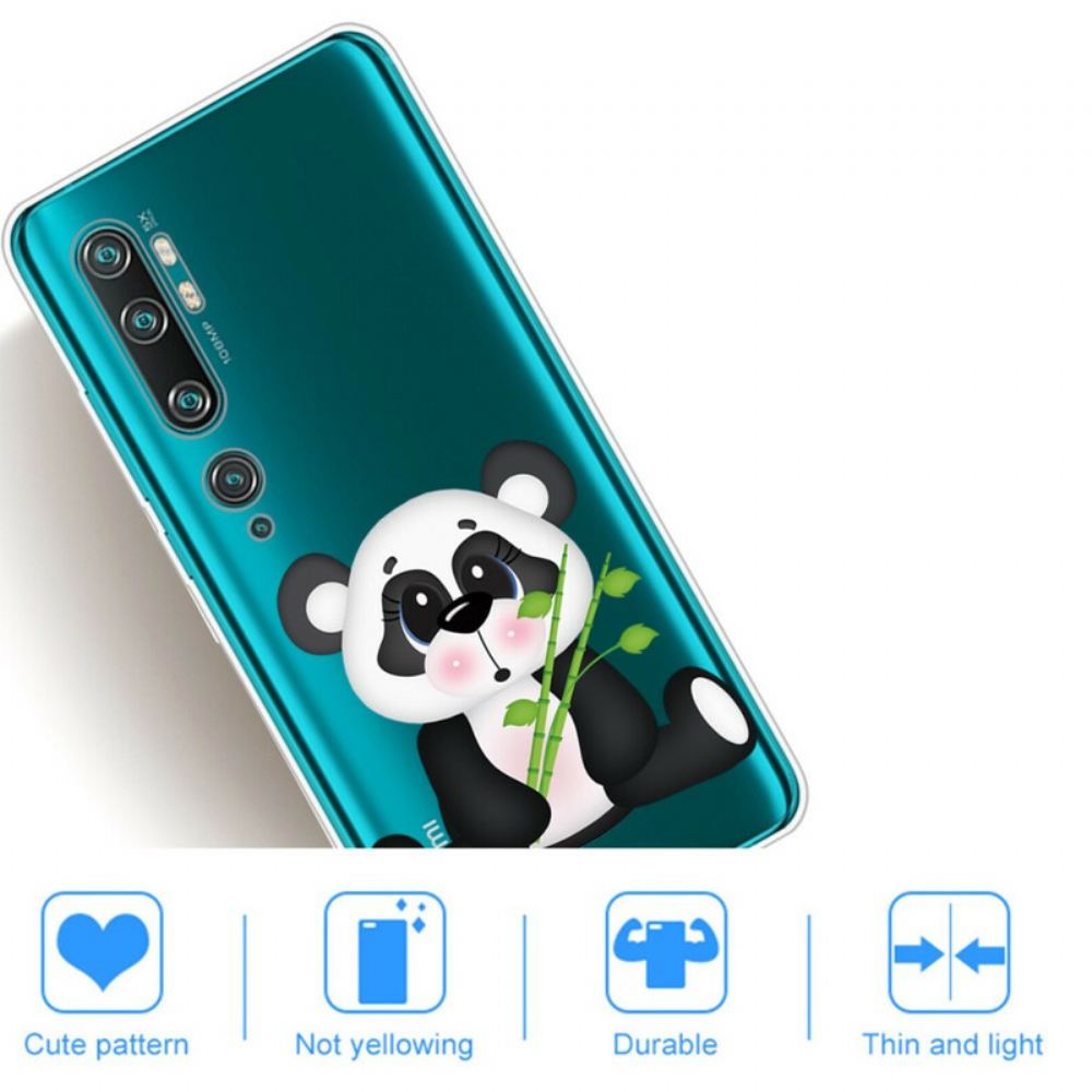 Kryt Na Xiaomi Mi Note 10 / 10 Pro Transparentní Smutná Panda