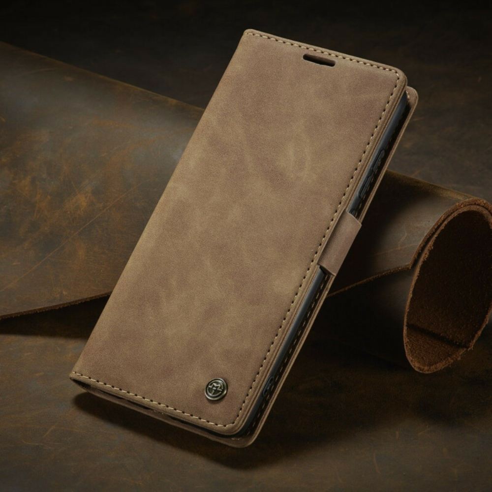 Kryty Na Mobil Na Xiaomi Mi Note 10 / 10 Pro Flipové Pouzdro Caseme Umělá Kůže