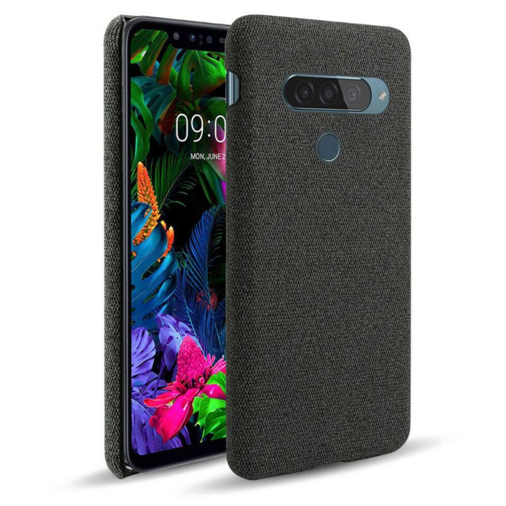 Kryt Na LG G8S ThinQ Textura Tkaniny Ksq