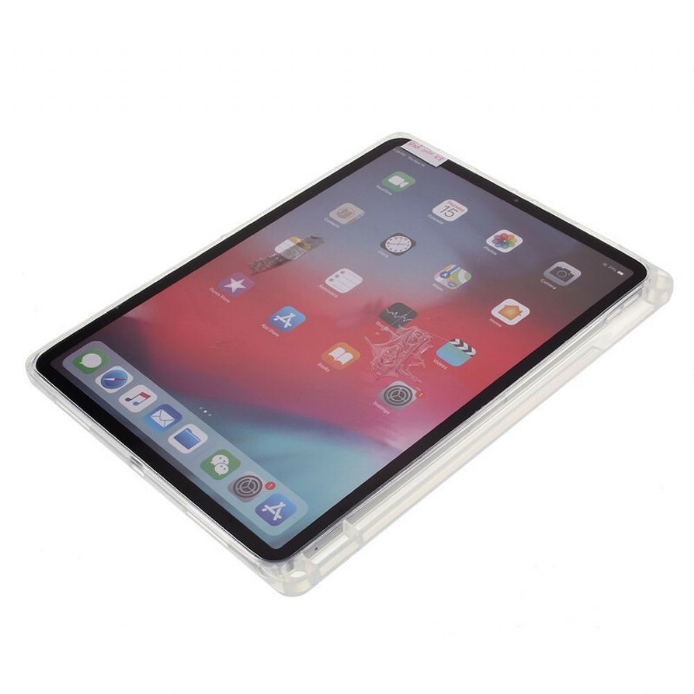 Kryt Na iPad Pro 12.9" (2021) (2020) (2018) Průhledný Držák Na Tužky