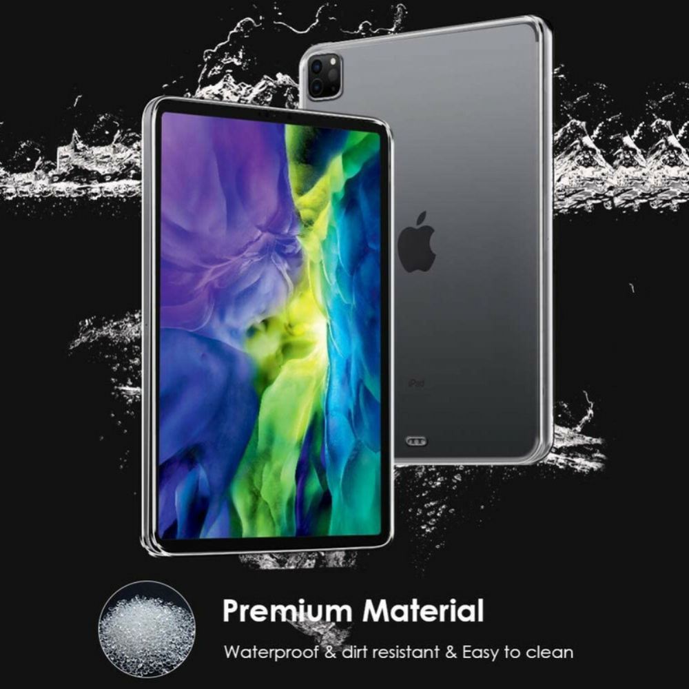 Kryt Na iPad Pro 12.9" (2021) (2020) (2018) Čirý Silikon