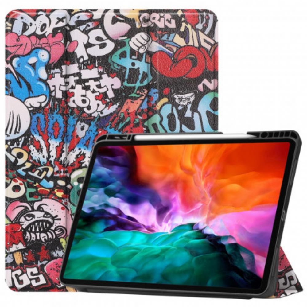 Kryty Na Mobil Na iPad Pro 12.9" (2021) (2020) (2018) Držák Na Graffiti Pera