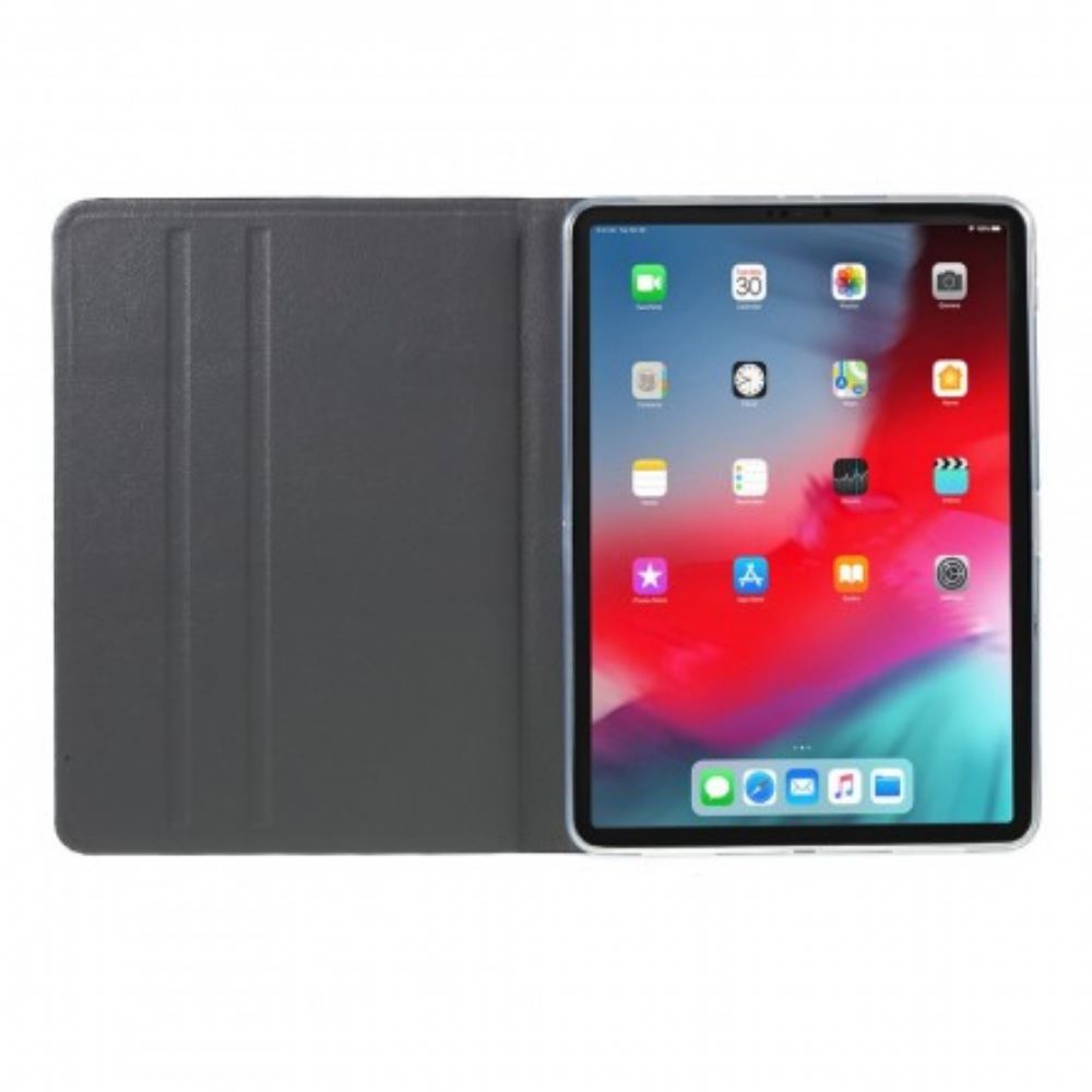 Kryty Na Mobil Na iPad Pro 12.9" (2021) (2020) (2018) Flipové Pouzdro Třída Látky 1