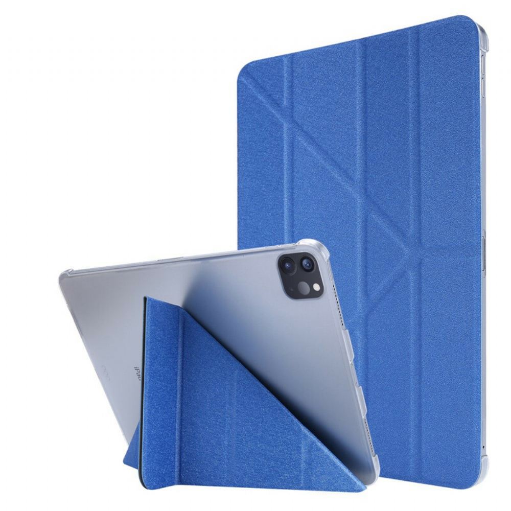 Kryty Na Mobil Na iPad Pro 12.9" (2021) (2020) (2018) Origami Z Umělé Kůže