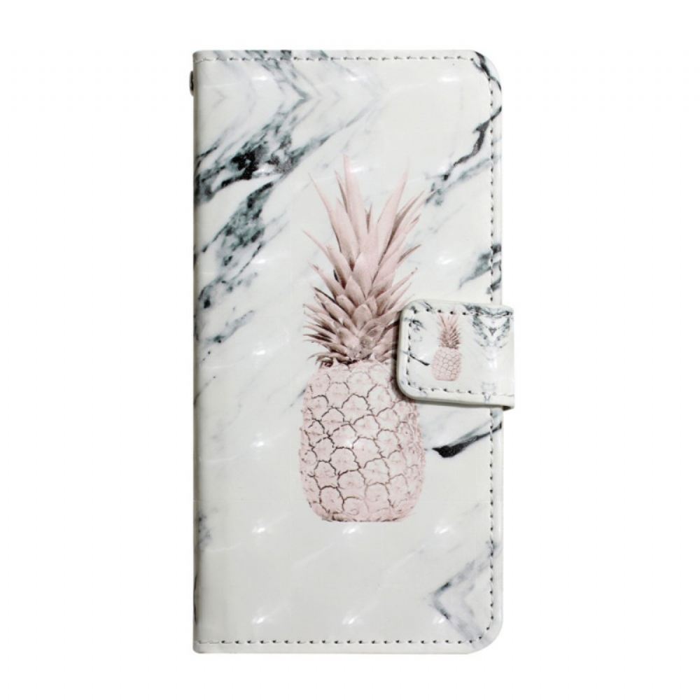 Flipové Pouzdro Na Google Pixel 6 Ananas Se Světlým Bodem