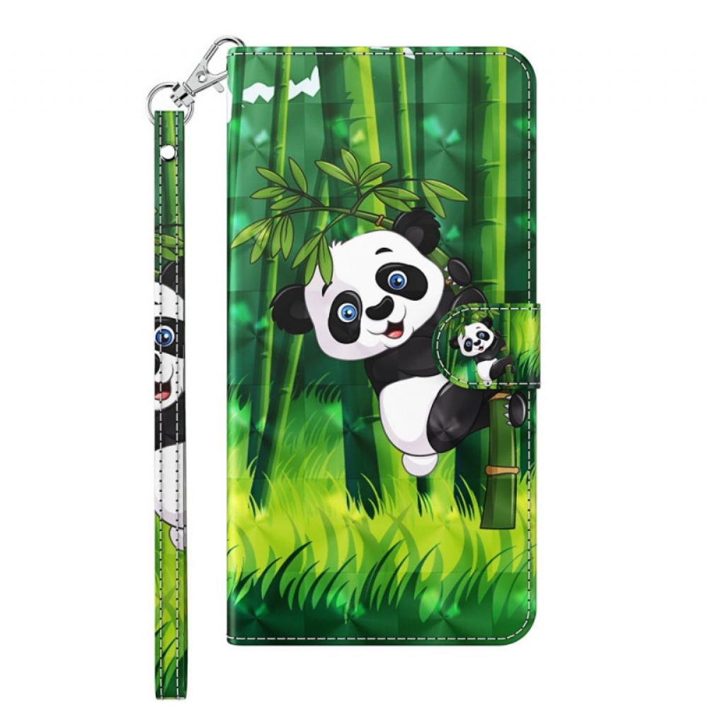 Flipové Pouzdro Na Google Pixel 6 Panda A Bambus