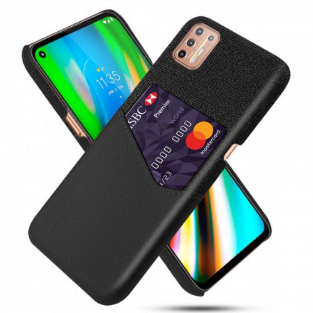 Kryt Na Moto G9 Plus Držák Karty Ksq