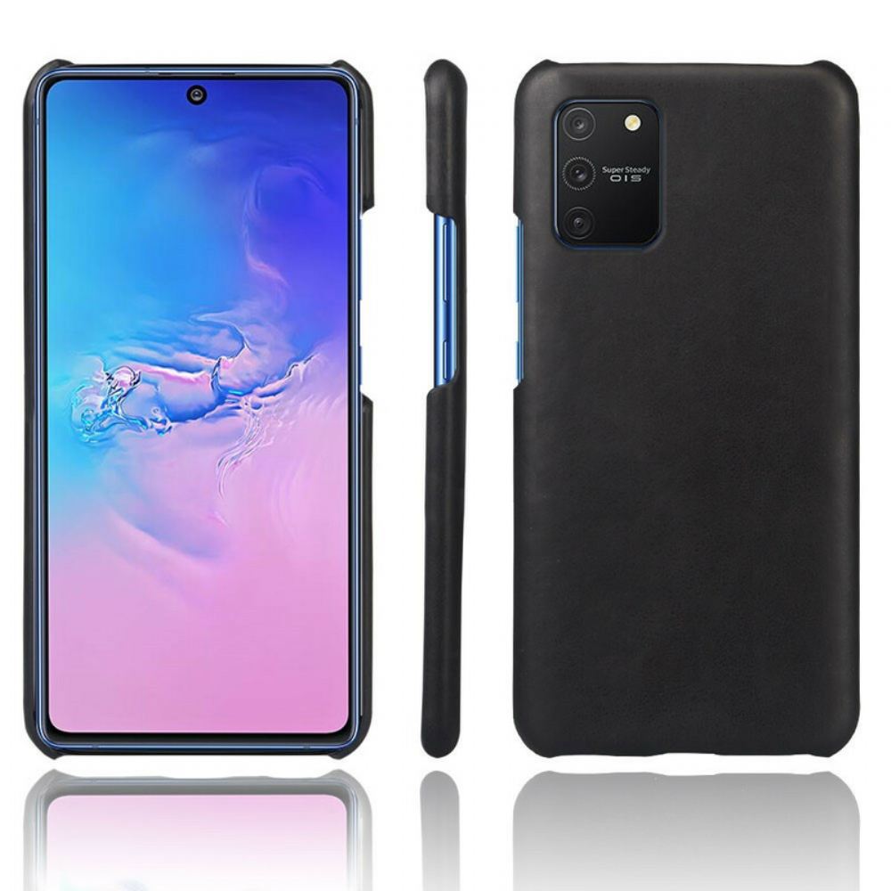 Kryt Na Samsung Galaxy S10 Lite Kožený Efekt Ksq