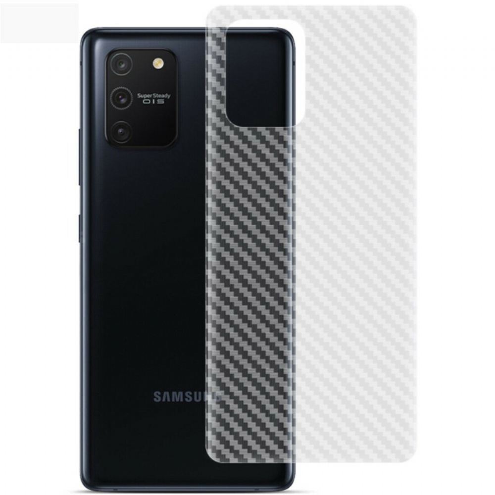 Zadní Fólie Pro Samsung Galaxy S10 Lite Carbon Style Imak