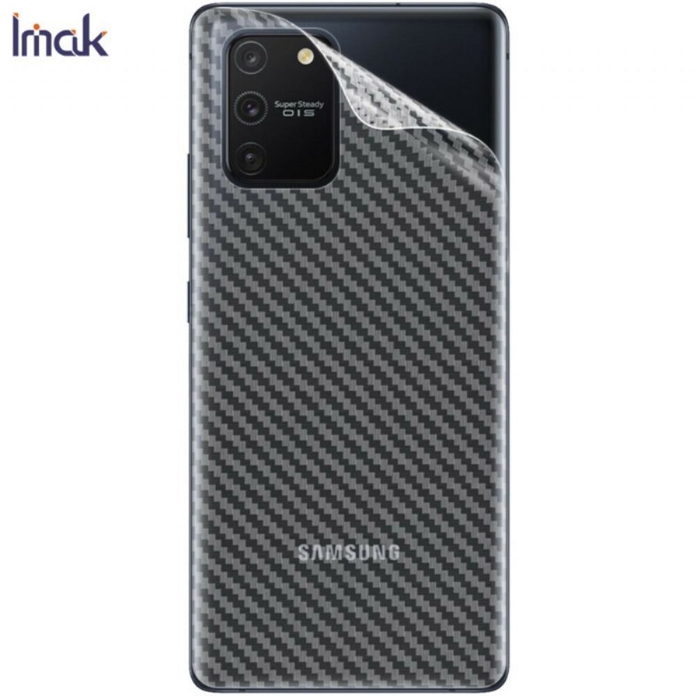 Zadní Fólie Pro Samsung Galaxy S10 Lite Carbon Style Imak