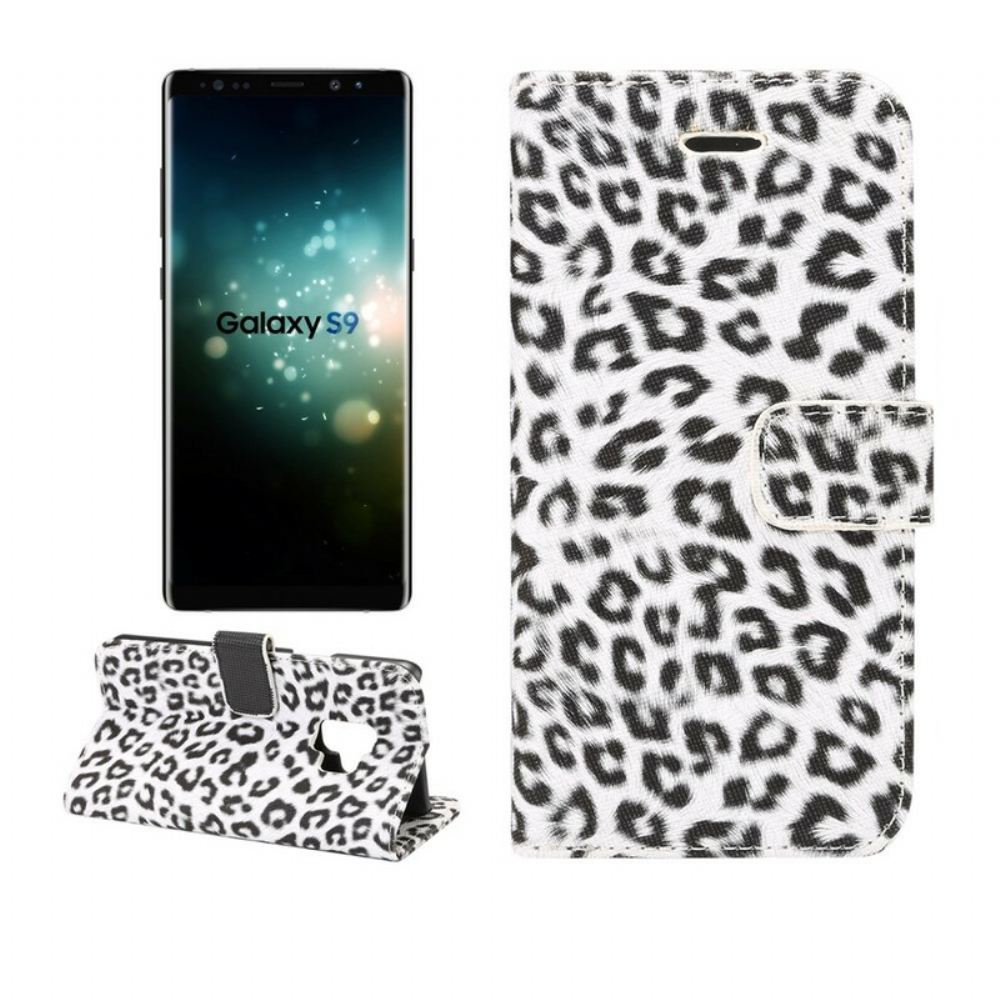 Flipové Pouzdro Na Samsung Galaxy S9 Leopard