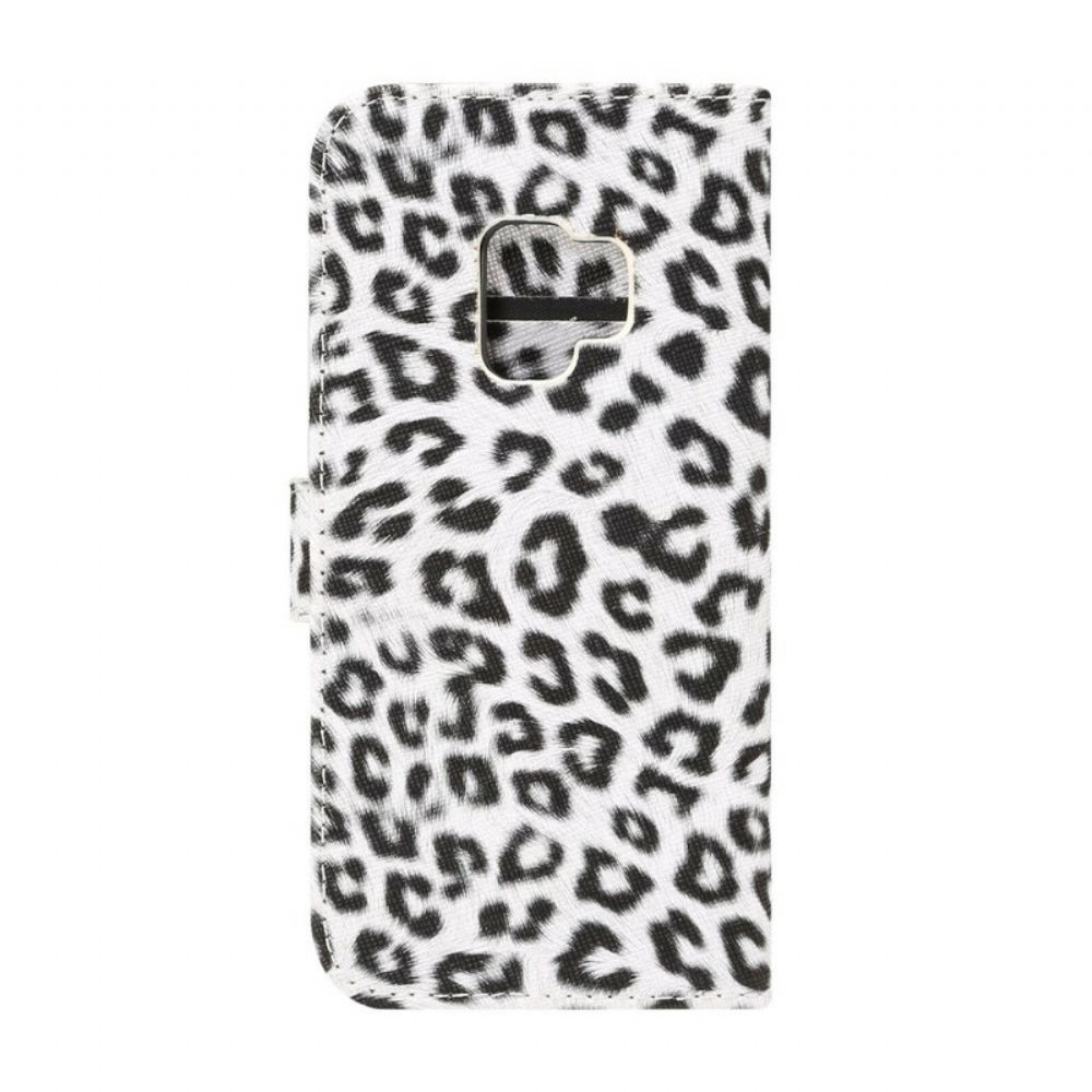 Flipové Pouzdro Na Samsung Galaxy S9 Leopard