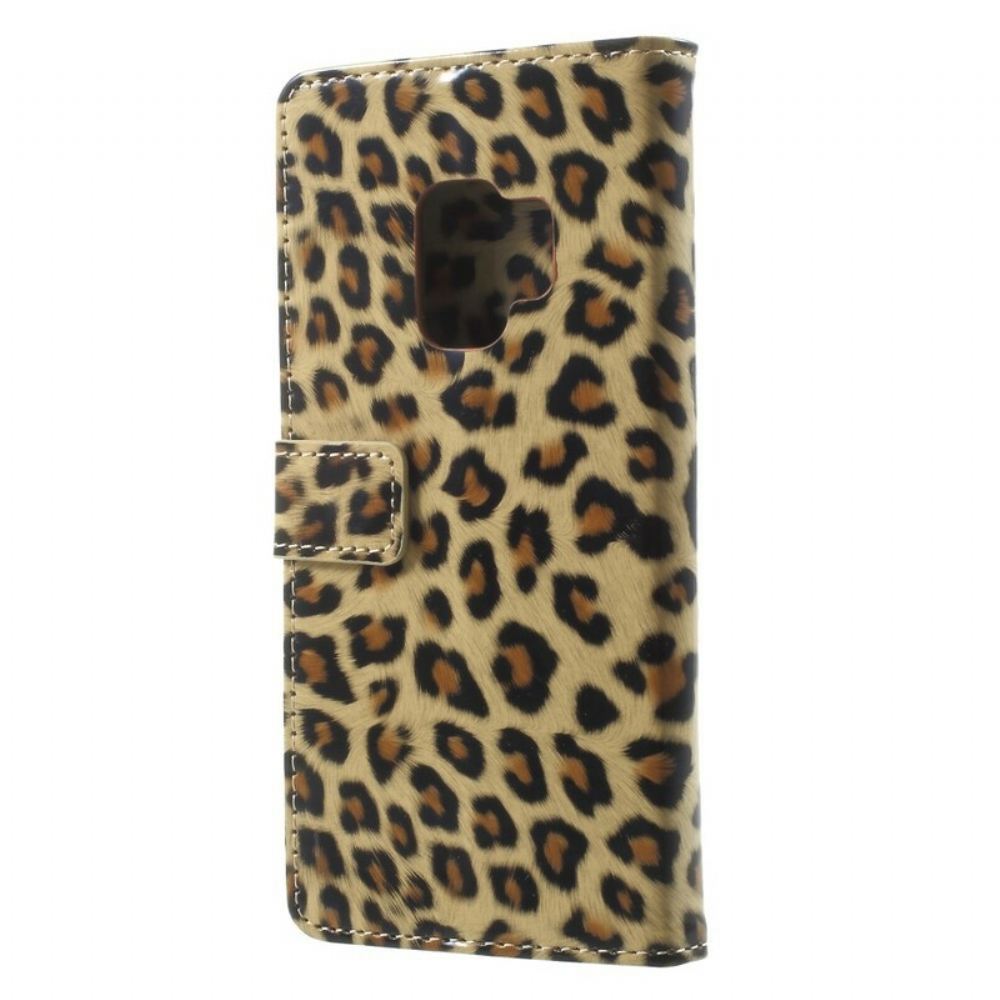 Flipové Pouzdro Na Samsung Galaxy S9 Leopard