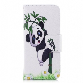 Flipové Pouzdro Na Samsung Galaxy S9 Panda Na Bambusu