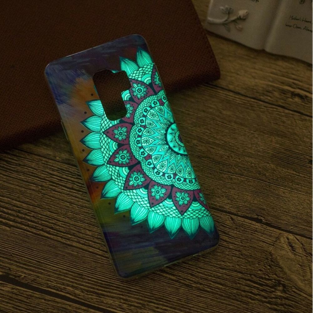 Kryt Na Samsung Galaxy S9 Fluorescenční Barevná Mandala