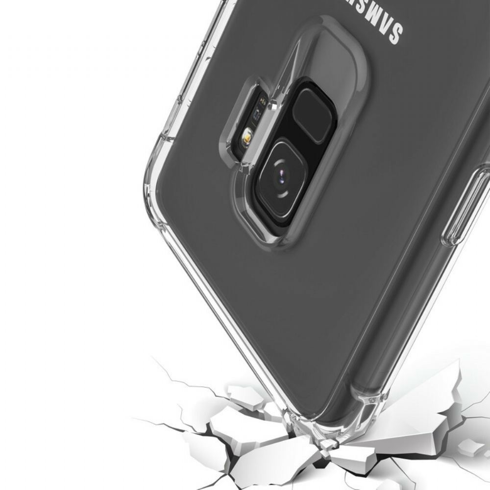 Kryt Na Samsung Galaxy S9 Průhledné Ochranné Polštáře Leeu