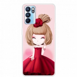 Kryt Na Oppo Reno 6 5G Manga Lady