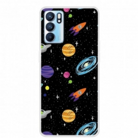 Kryt Na Oppo Reno 6 5G Planeta Galaxie