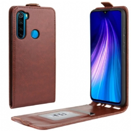 Flipové Pouzdro Na Xiaomi Redmi Note 8T Kožené Pouzdro Skládací Kožený Efekt