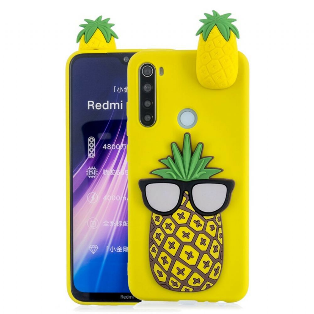 Kryt Na Xiaomi Redmi Note 8T 3d Ananas