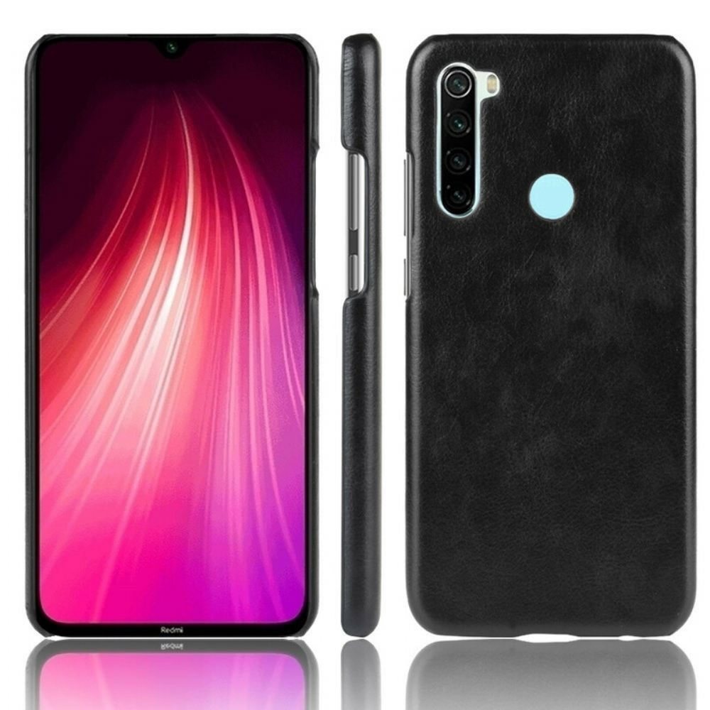 Kryt Na Xiaomi Redmi Note 8T Kožený Efekt Litchi