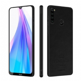 Kryt Na Xiaomi Redmi Note 8T Vintage Kožený Efekt Pinwuyo