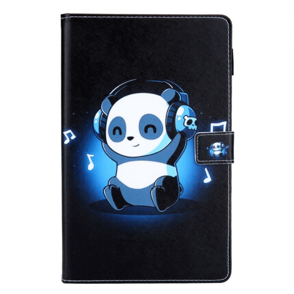 Flipové Pouzdro Na Samsung Galaxy Tab A8 Funky Panda