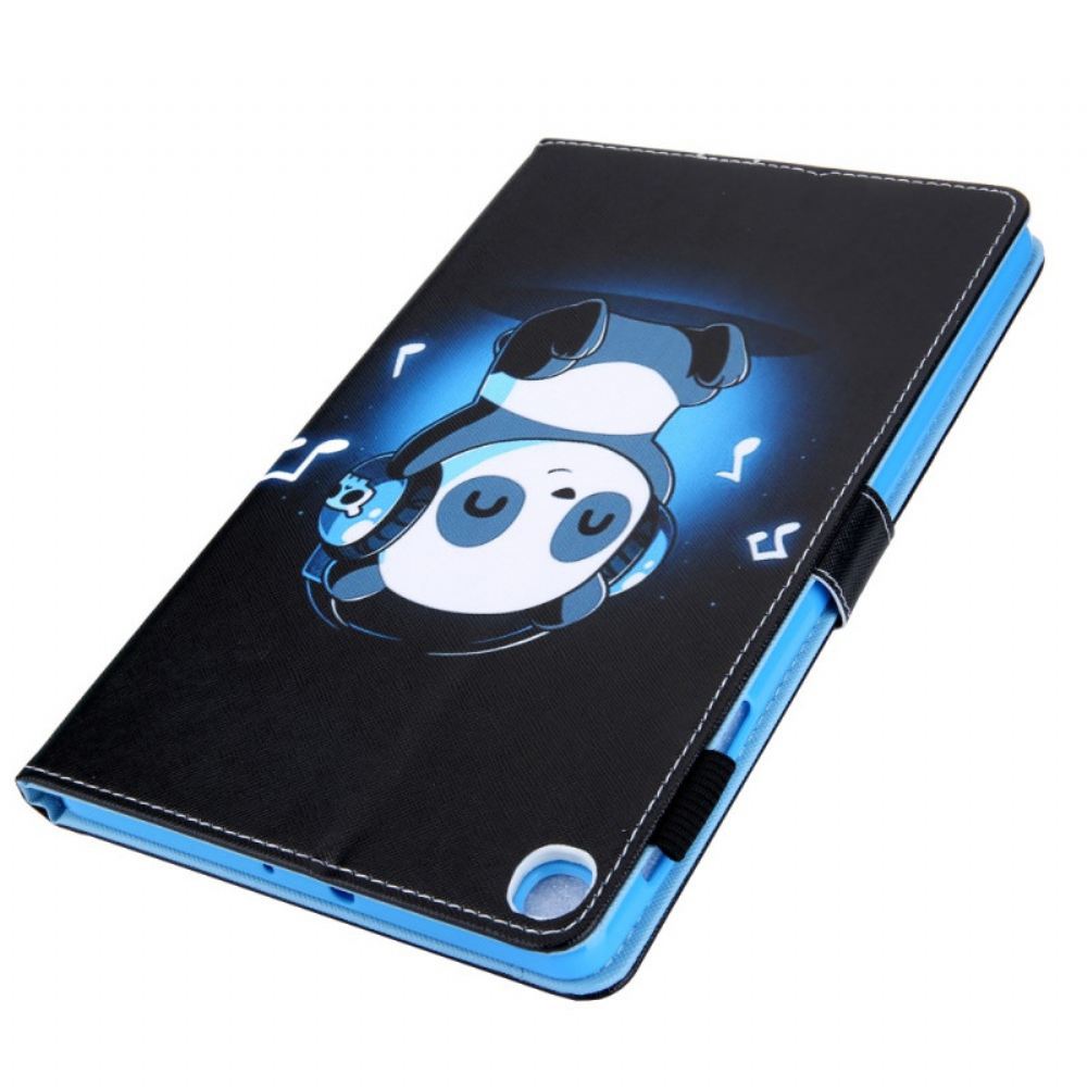 Flipové Pouzdro Na Samsung Galaxy Tab A8 Funky Panda