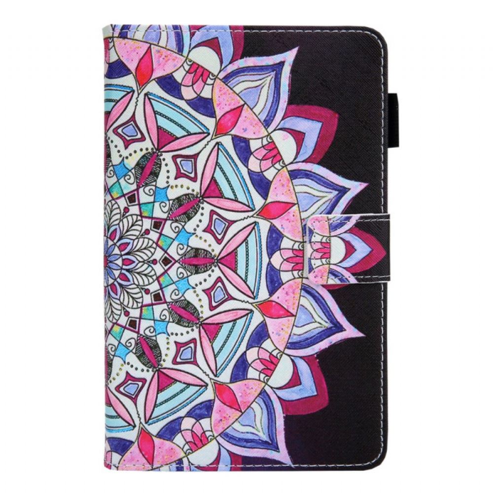 Flipové Pouzdro Na Samsung Galaxy Tab A8 Grafická Mandala