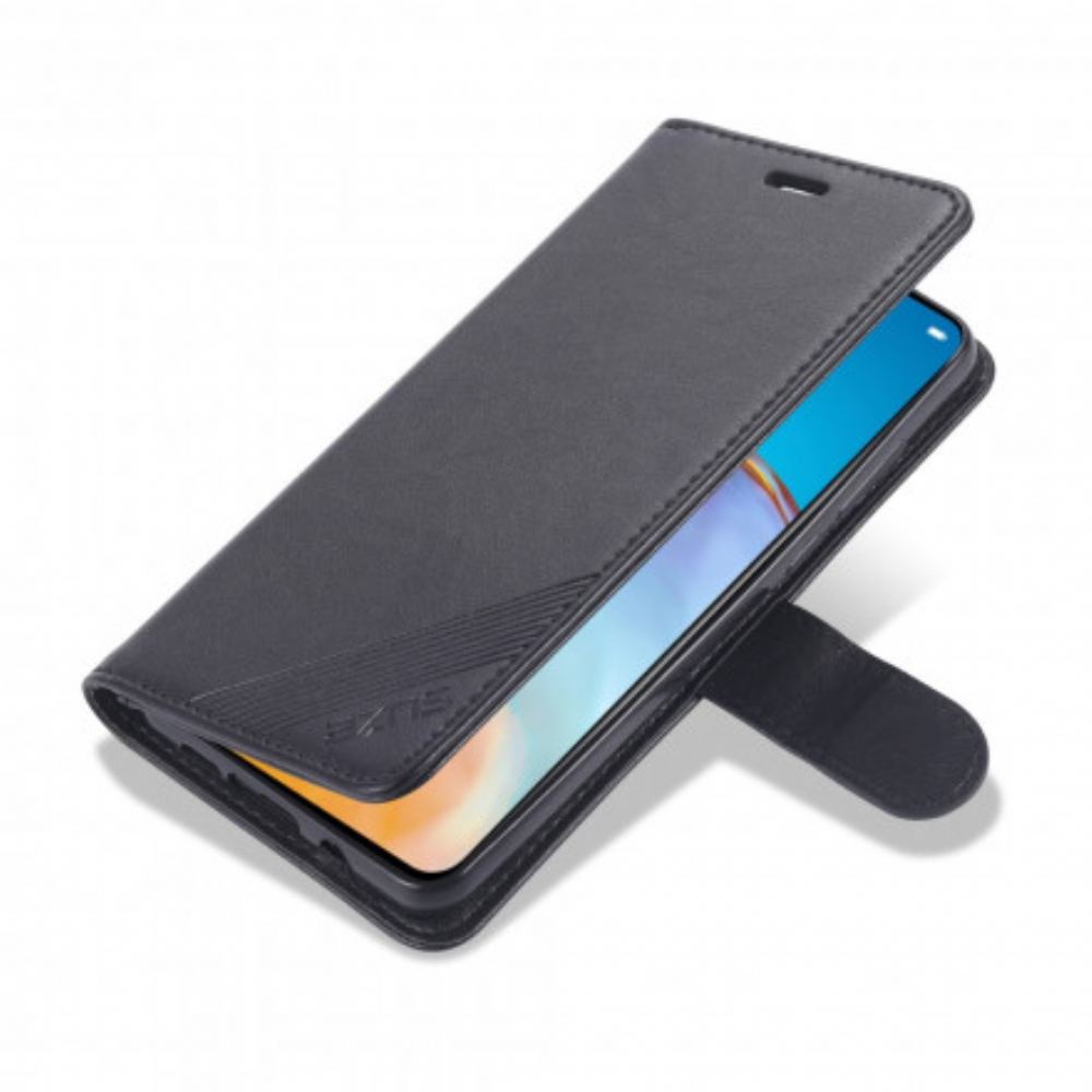 Flipové Pouzdro Na Xiaomi Mi Note 10 Lite Azns Umělá Kůže