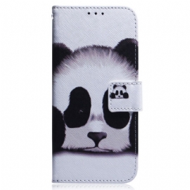 Flipové Pouzdro Na OnePlus Nord 2T 5G Na Lana Panda S Popruhem