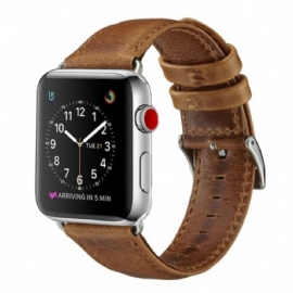 Řemínek Apple Watch 40/38 Mm Ve Stylu Vintage Z Pravé Kůže