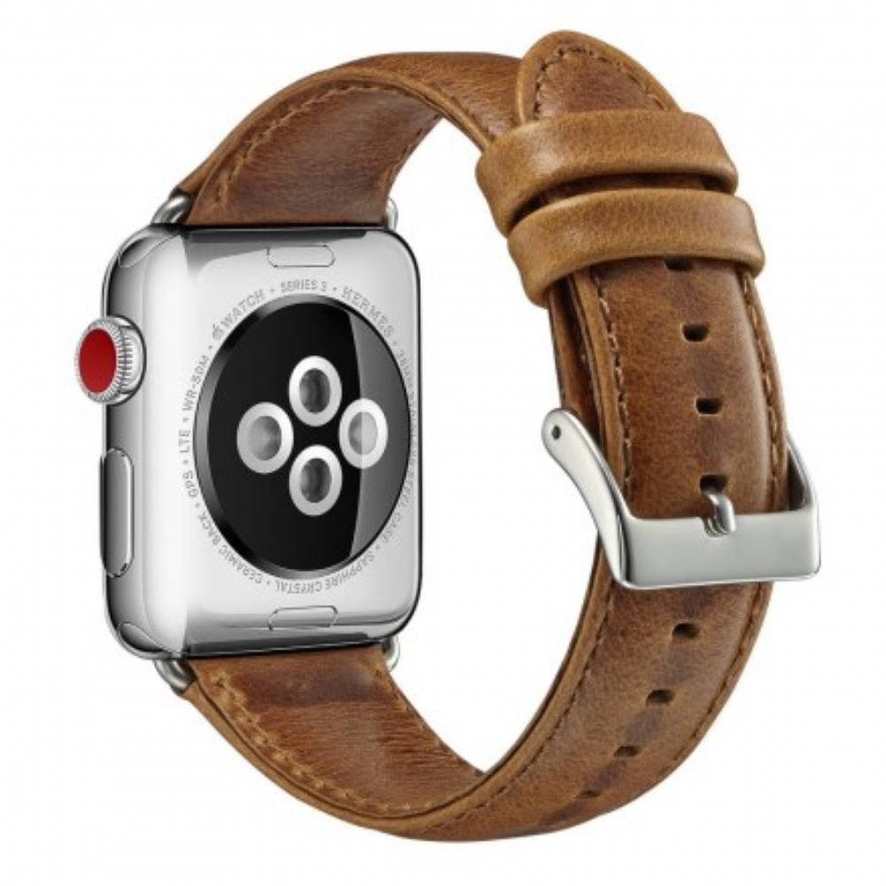 Řemínek Apple Watch 40/38 Mm Ve Stylu Vintage Z Pravé Kůže