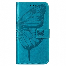 Flipové Pouzdro Na OnePlus Nord CE 2 Lite 5G Na Lana Umělecký Strappy Butterfly