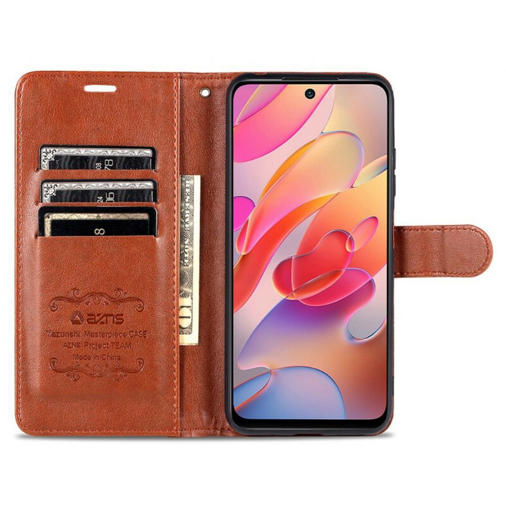 Flipové Pouzdro Na Xiaomi Redmi Note 10 5G / Poco M3 Pro 5G Azns Luxus