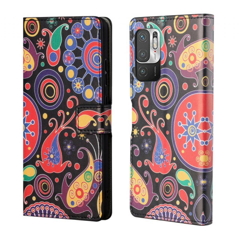 Flipové Pouzdro Na Xiaomi Redmi Note 10 5G / Poco M3 Pro 5G Galaxy Design