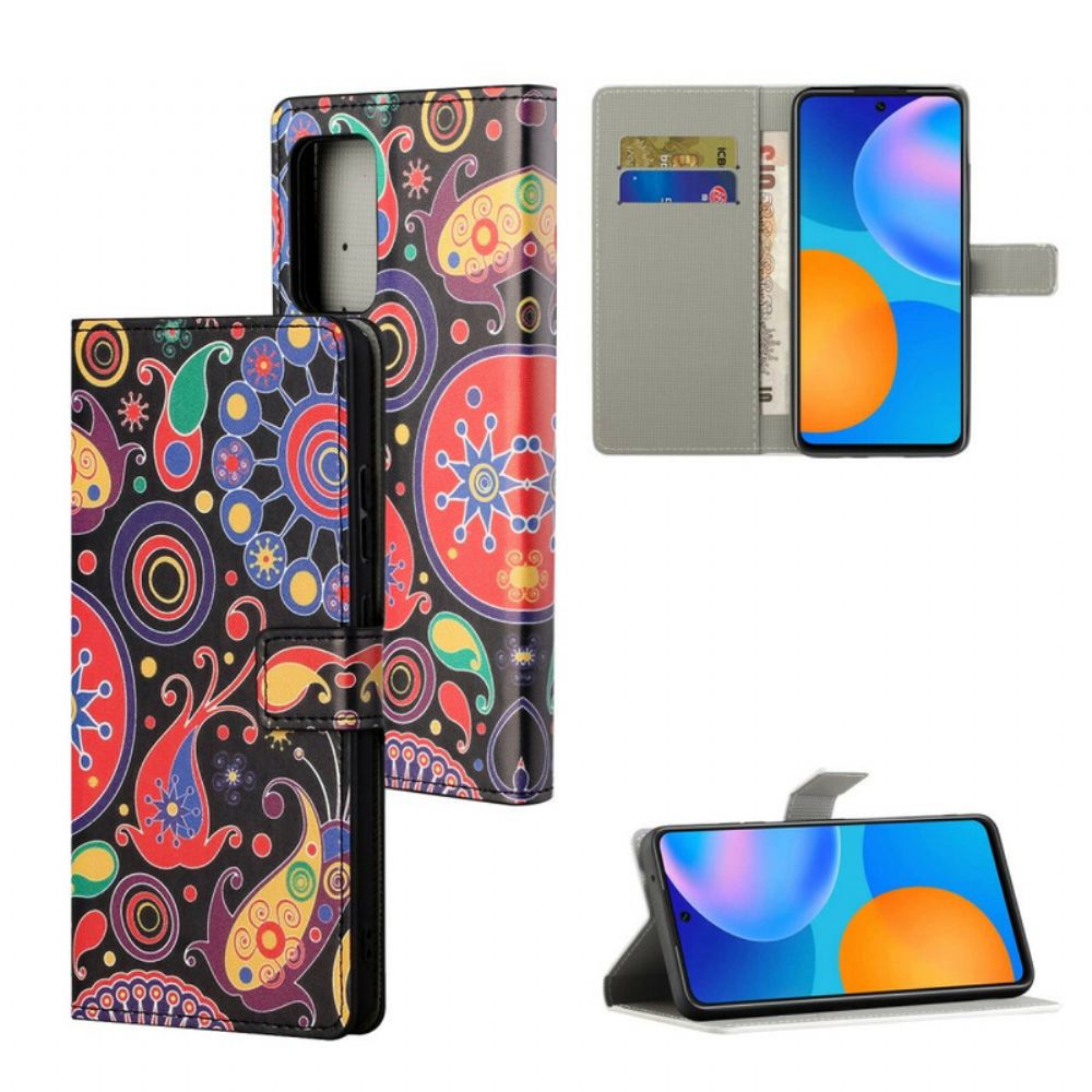 Flipové Pouzdro Na Xiaomi Redmi Note 10 5G / Poco M3 Pro 5G Galaxy Design