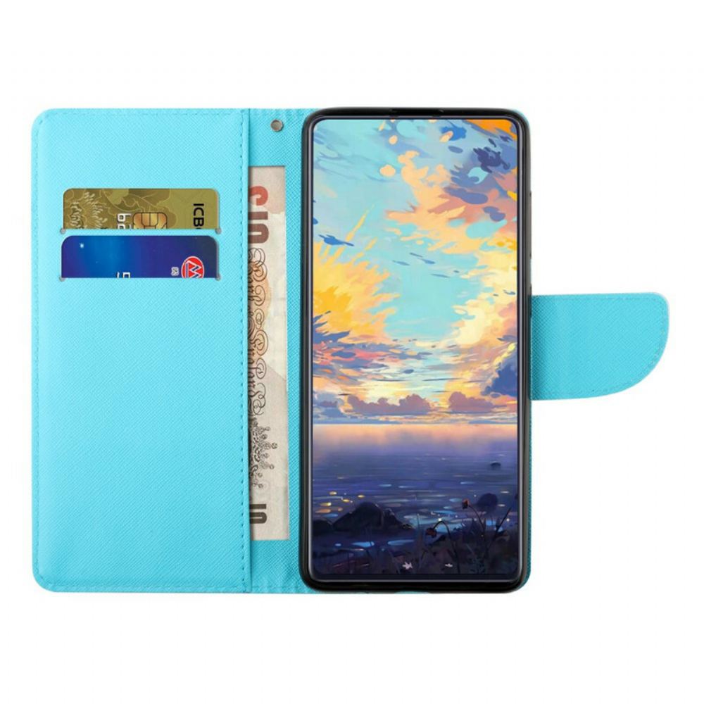 Flipové Pouzdro Na Xiaomi Redmi Note 10 5G / Poco M3 Pro 5G Západ Slunce