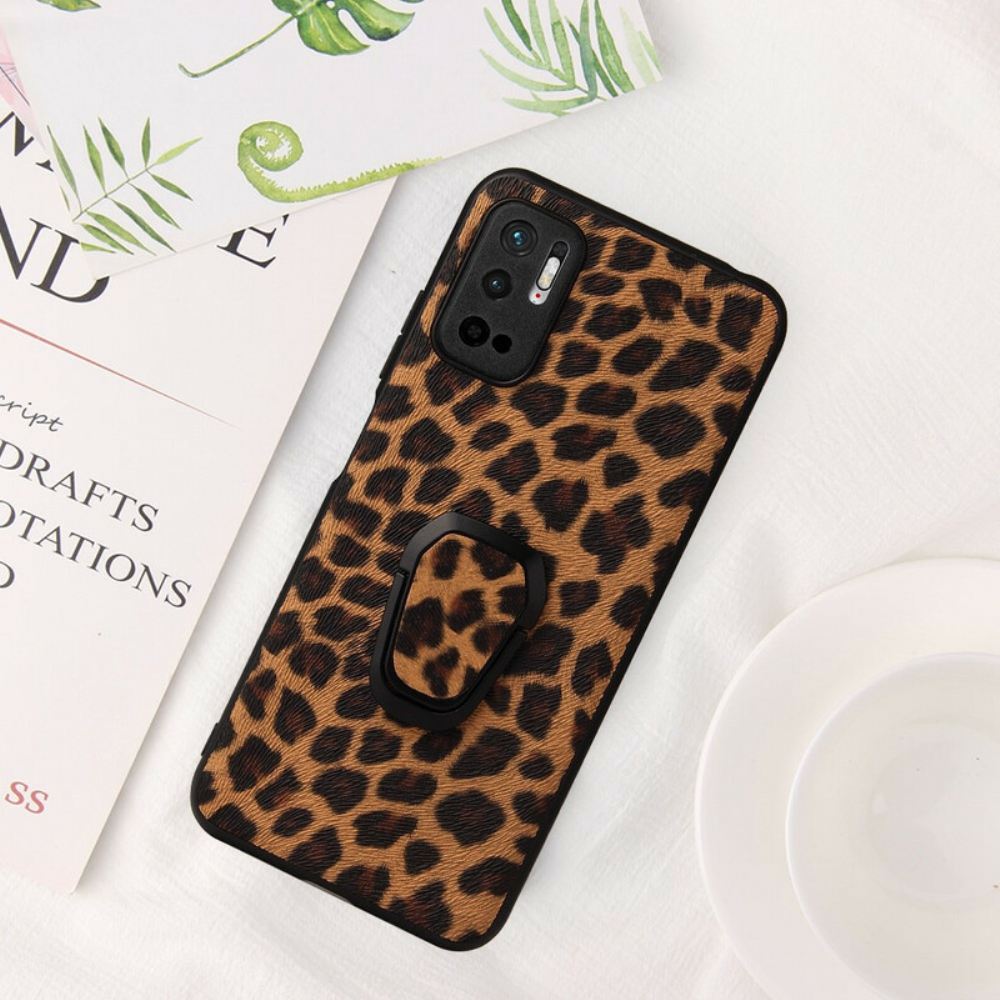 Kryt Na Xiaomi Redmi Note 10 5G / Poco M3 Pro 5G Podpora Leopardího Prstenu