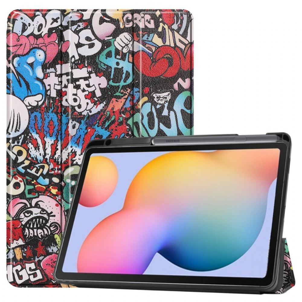 Kryty Na Mobil Na Samsung Galaxy Tab S6 Lite Držák Na Tužky Na Graffiti