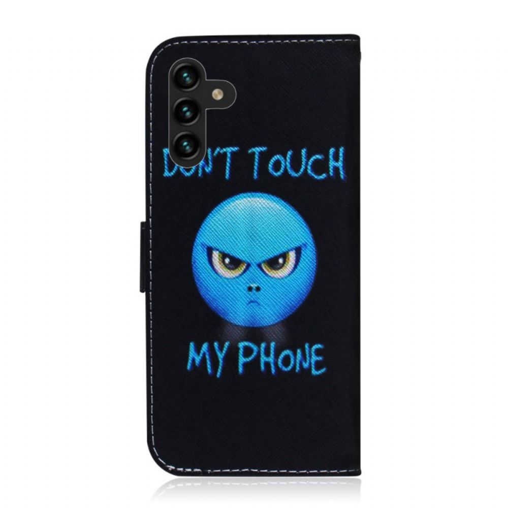 Flipové Pouzdro Na Samsung Galaxy A13 5G Emoji Telefon