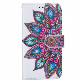 Flipové Pouzdro Na Samsung Galaxy A13 5G Nakreslená Mandala