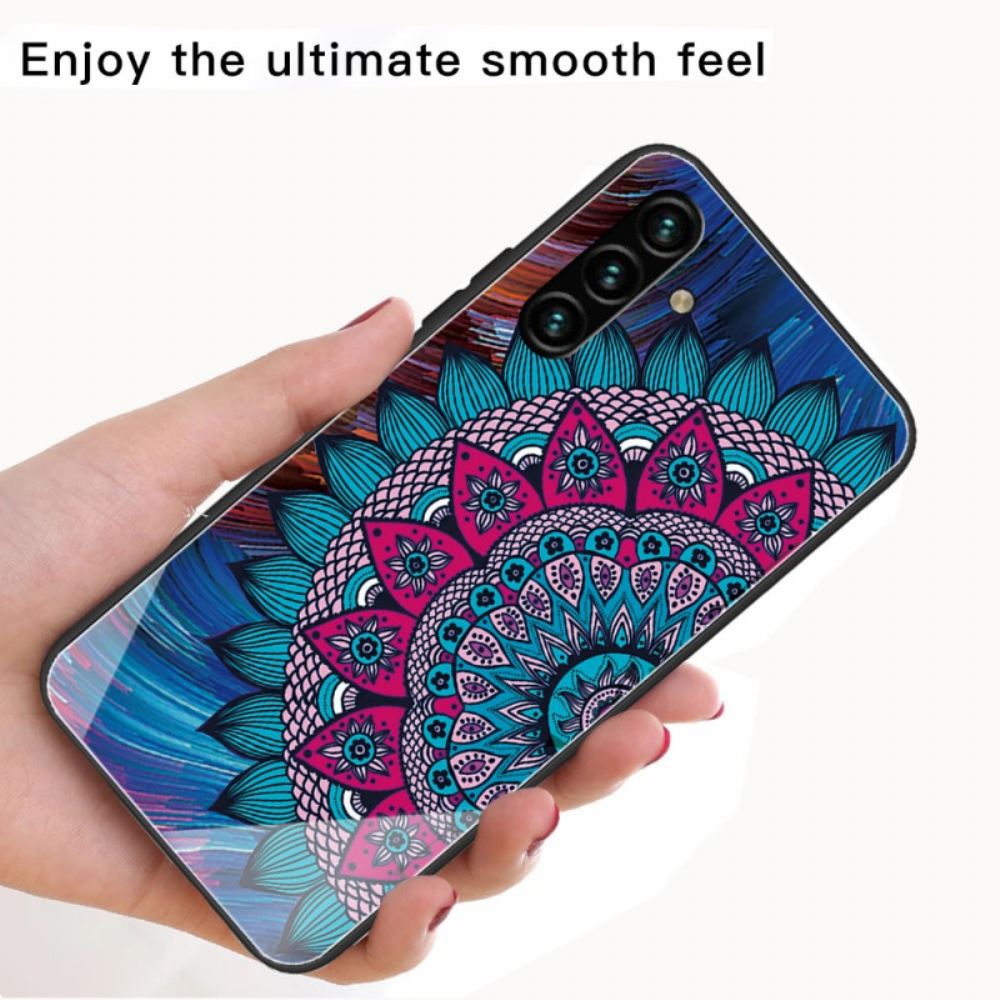 Kryt Na Samsung Galaxy A13 5G Mandala Tvrzené Sklo