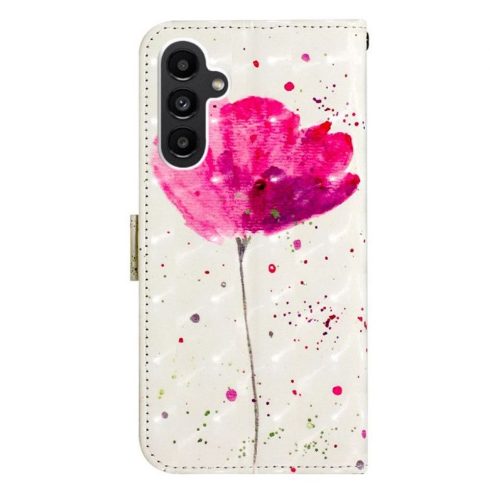 Kryt Flipové Pouzdro Na Samsung Galaxy A14 / A14 5G Na Lana Poppy Poppy