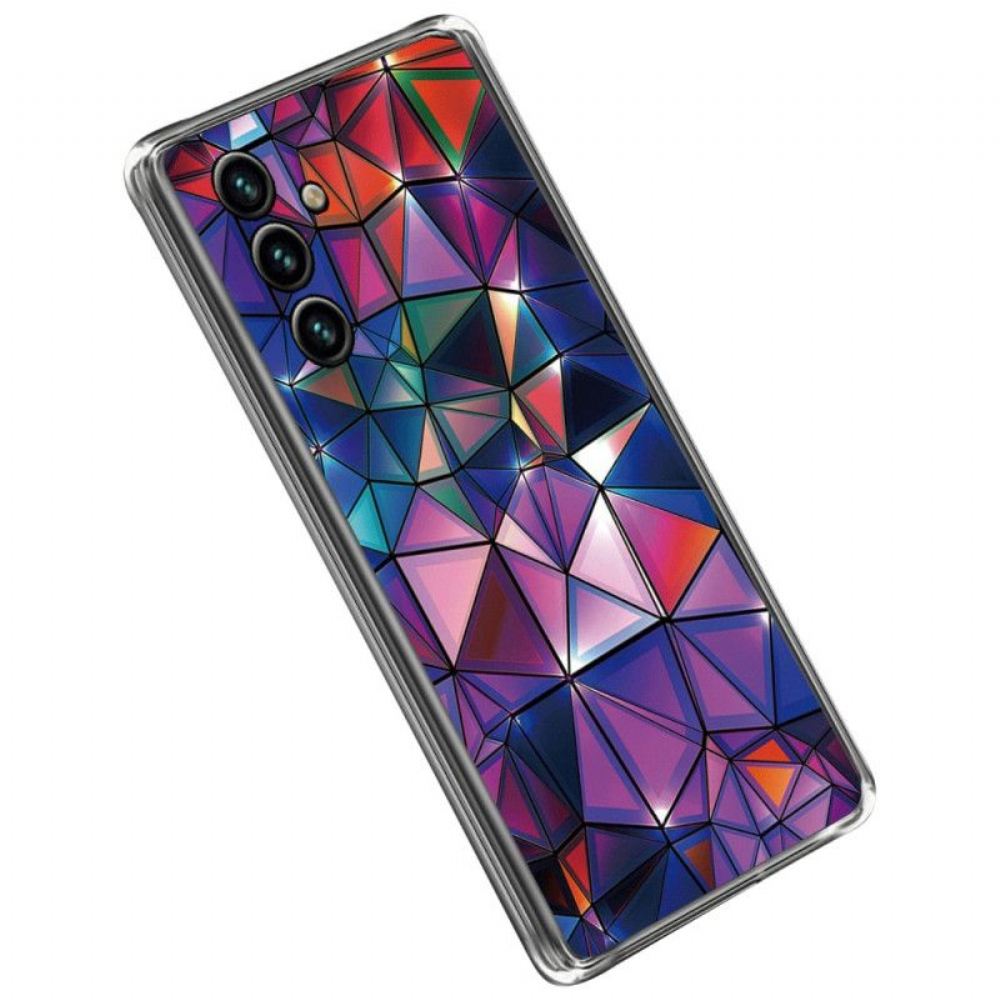 Kryt Na Samsung Galaxy A14 / A14 5G Flexibilní Geometrie